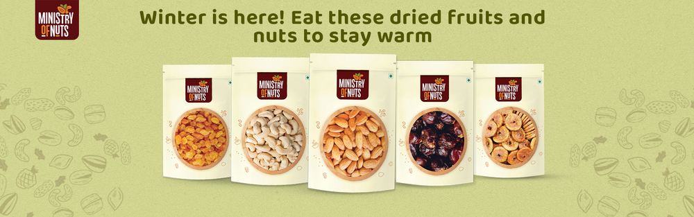 Winter is here! Eat these dried fruits and nuts to stay warm
