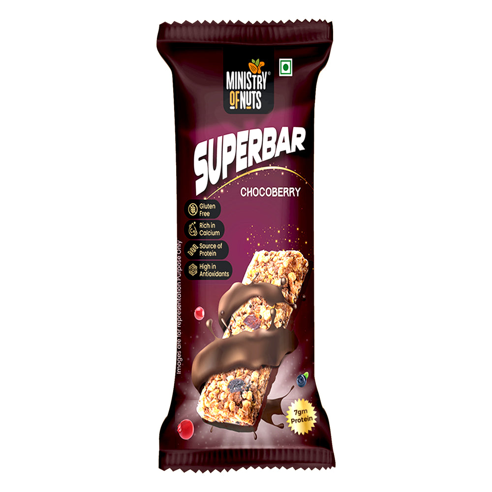 Ministry Of Nuts Pack Of 1 Superbar Chocoberry