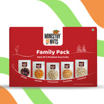 Panchmeva - Family Pack Of 5 Premium Dry Fruits 750 Grams | Red