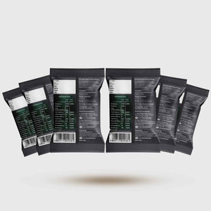 Pack Of 6 Crazy Cashews Salt & Black Pepper Flavour 210g