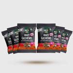 Pack Of 6 Crazy Cashews Salt & Black Pepper Flavour 210g