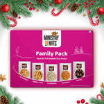 Family Pack of 5 Premium Dry Fruits I Magenta I 750g I Dry Fruits Box