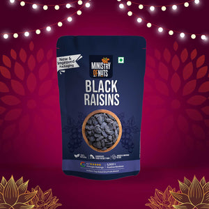 Ministry Of Nuts Premium Black Raisins (Kishmish)