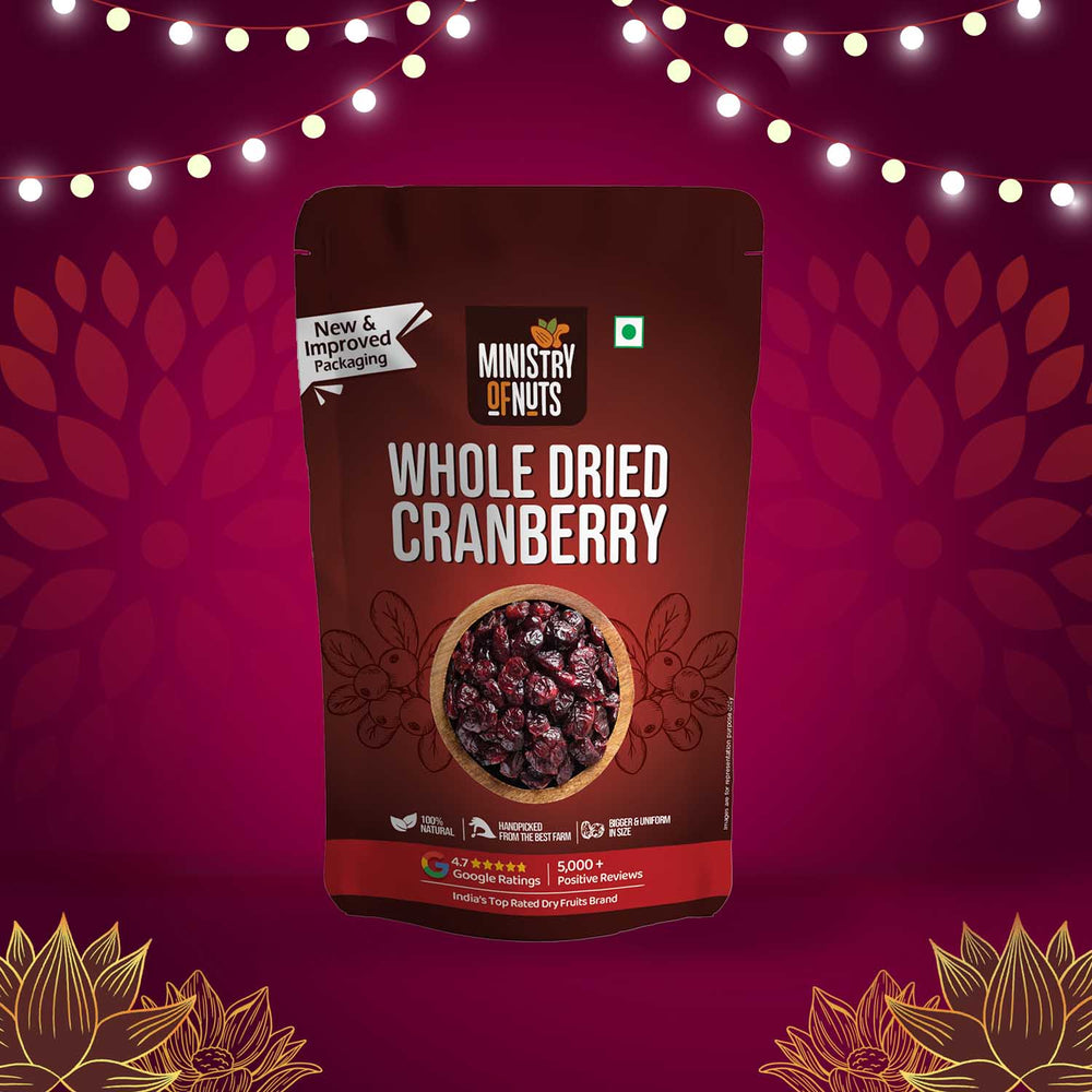 Ministry Of Nuts Dried Cranberry (Premium Cranberries) I Karonda