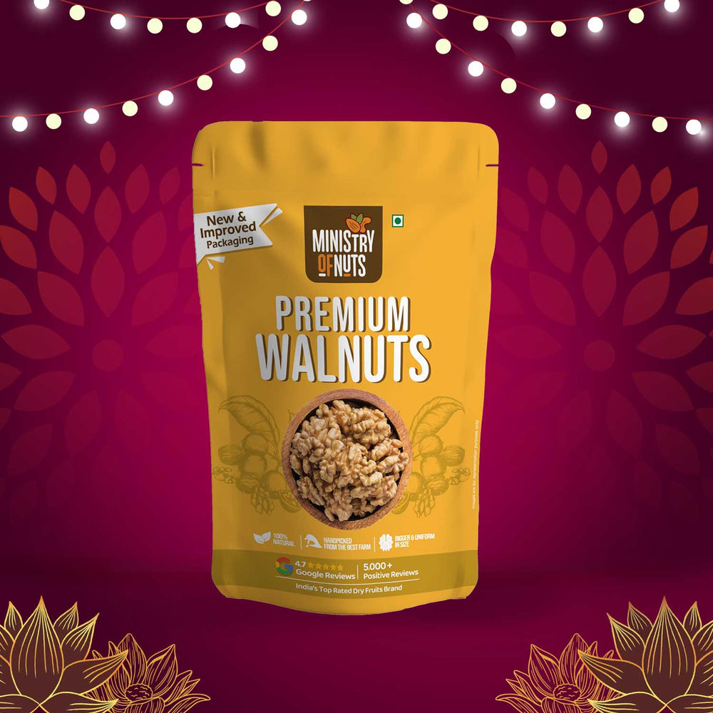 Ministry Of Nuts Premium Walnuts I Akhrot