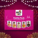 Family Pack of 5 Premium Dry Fruits I Magenta I 750g I Dry Fruits Box