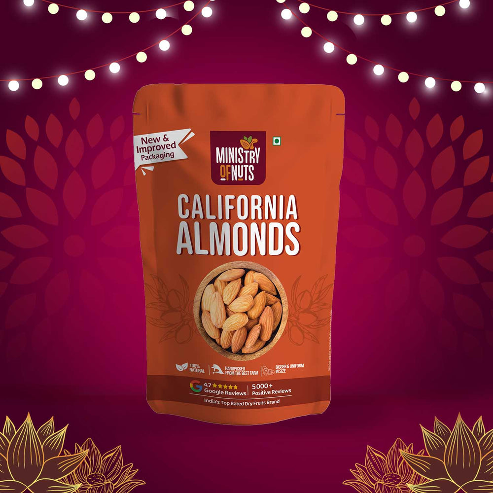Ministry of Nuts California Almonds (Badam/Badaam)