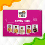 Family Pack of 5 Premium Dry Fruits I Magenta I 750g I Dry Fruits Box