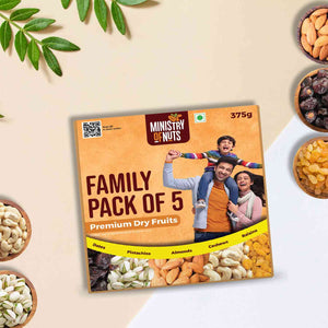 Pack Of 1 - Family Pack Of 5 Premium - 1 x 375g with Rakhi Red Sleeves