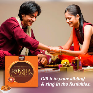 Pack Of 1 - Family Pack Of 5 Premium - 1 x 375g with Rakhi Orange Sleeves