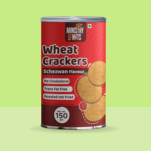 
            
                Load image into Gallery viewer, Wheat Crackers Schezwan Flavour  (150g)
            
        