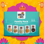 Family Pack of 5 Premium Dry Fruits I Blue I 750g I Combo Pack