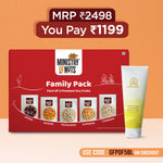 Combo of Family Pack of 5 + Skin Firming Body Lotion FREE worth Rs.999 (G)