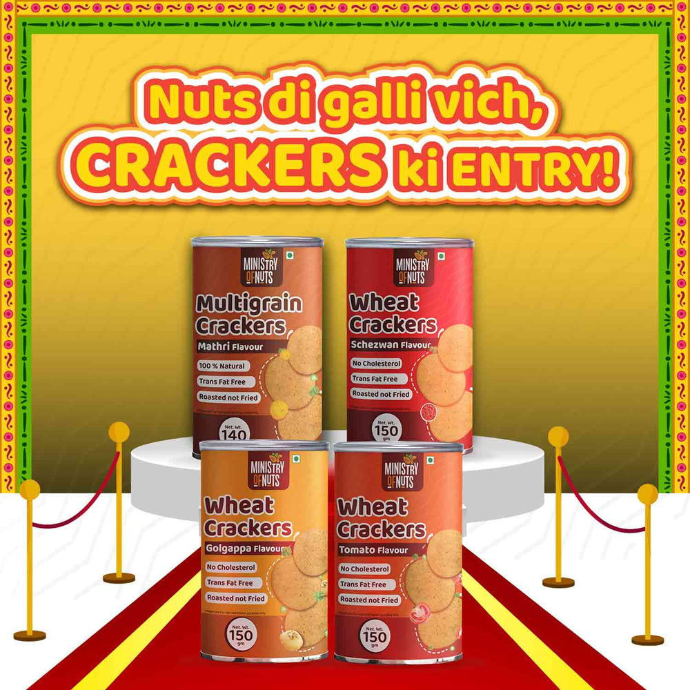 Multigrain & Wheat Crackers Combo