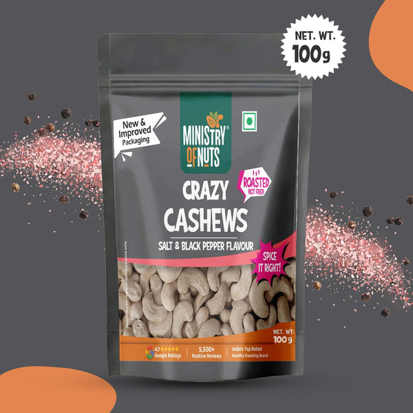 Pink Salt Black Pepper Cashews