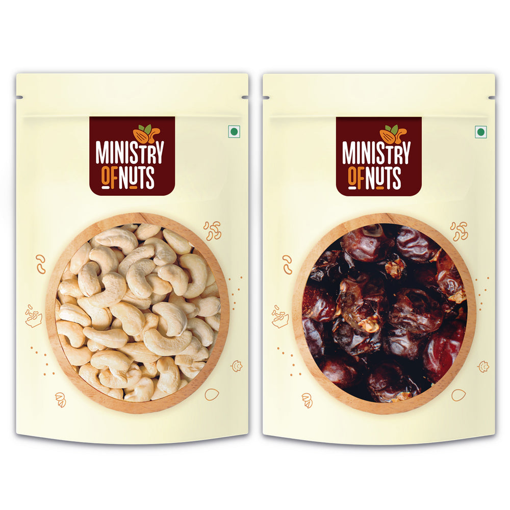 Whole Cashew Nuts & Dates (400g)