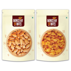 
            
                Load image into Gallery viewer, California Almonds &amp;amp; Seedless Raisins (400g)
            
        
