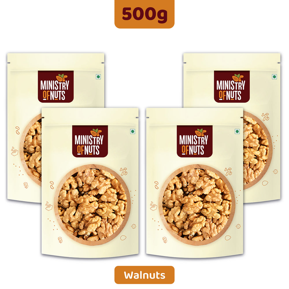 Pack of 4 Walnuts 500g
