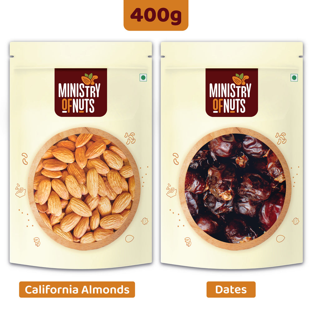 California Almonds & Dates (400g)