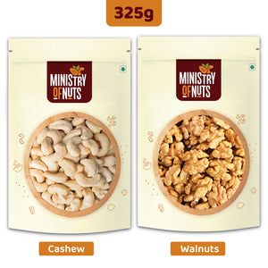 
            
                Load image into Gallery viewer, Whole Cashew Nuts &amp;amp; Walnut  (325g)
            
        