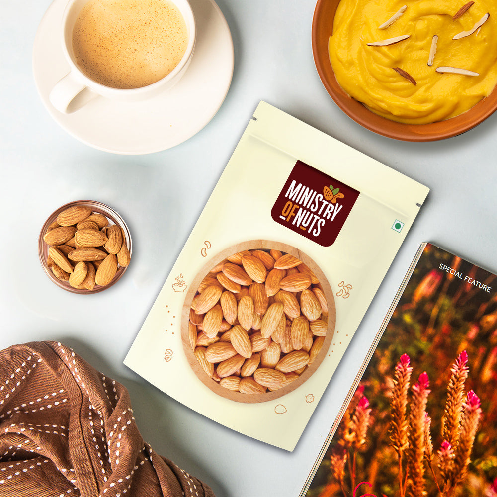 
            
                Load image into Gallery viewer, Pack of 3 California Almonds (600g)
            
        