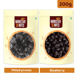 Pack of 2 Pitted Prunes & BlueBerry (200g) (ST)